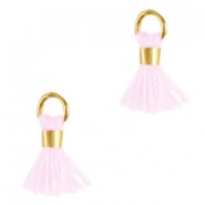 Mini Quaste Ibiza Style 0.7cm Gold-country pink